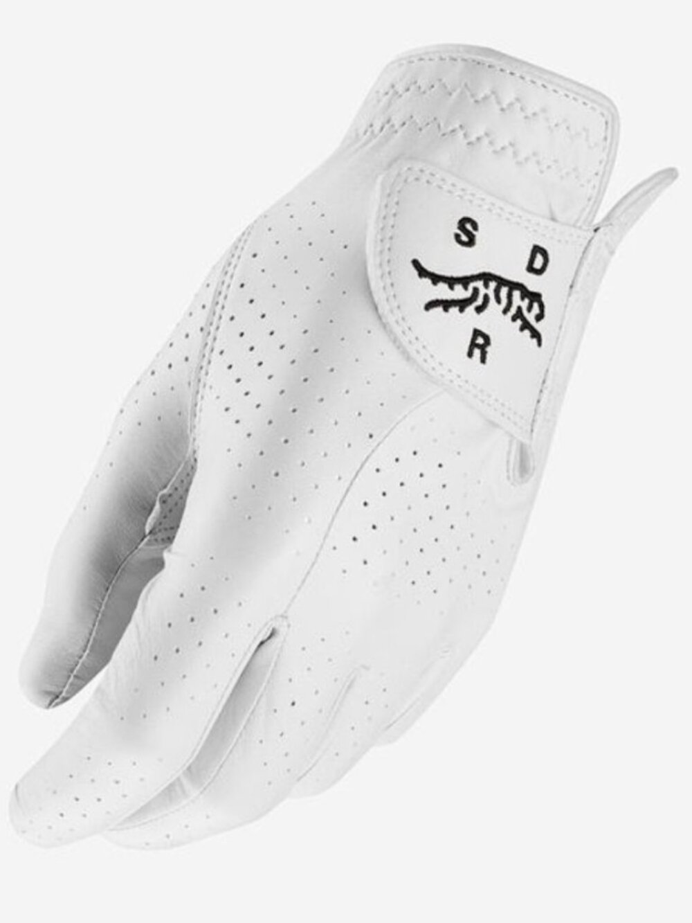 SUN DAY RED TOUR LEATHER GOLF GLOVE – MEN'S MEDIUM – LEFT HAND – WHITE